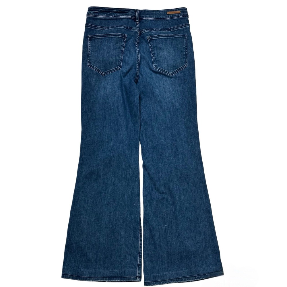 Anthropologie Pilcro And The Letterpress Stet Flare Jeans Size 30 - Picture 5 of 9
